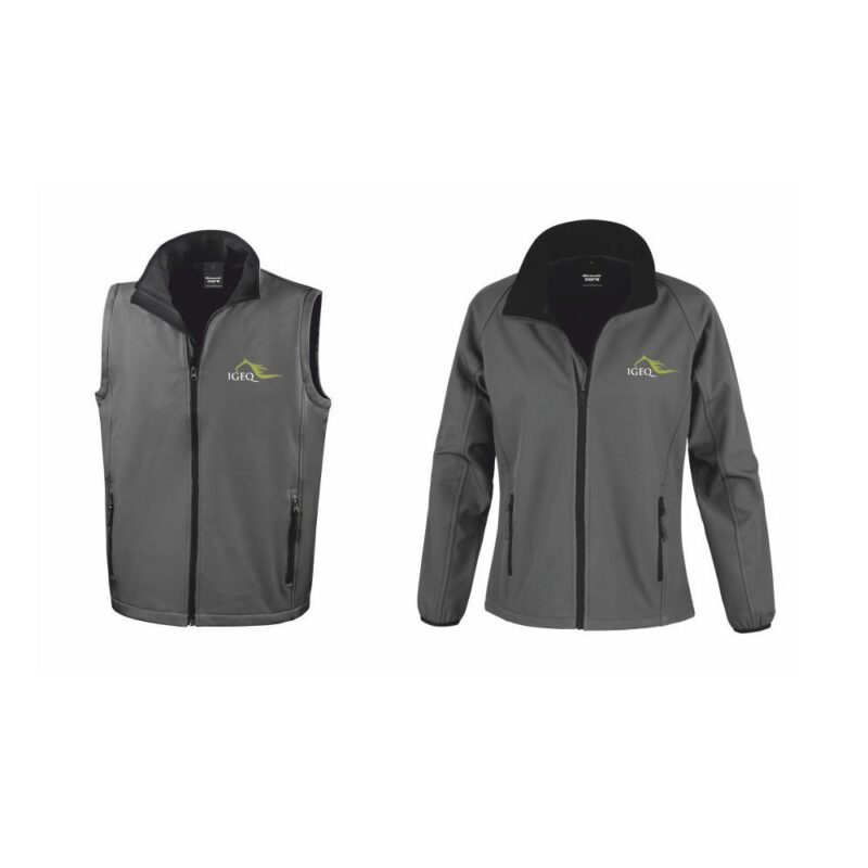 IGEQ Softshell Gilet or Jacket - Ladies & Unisex