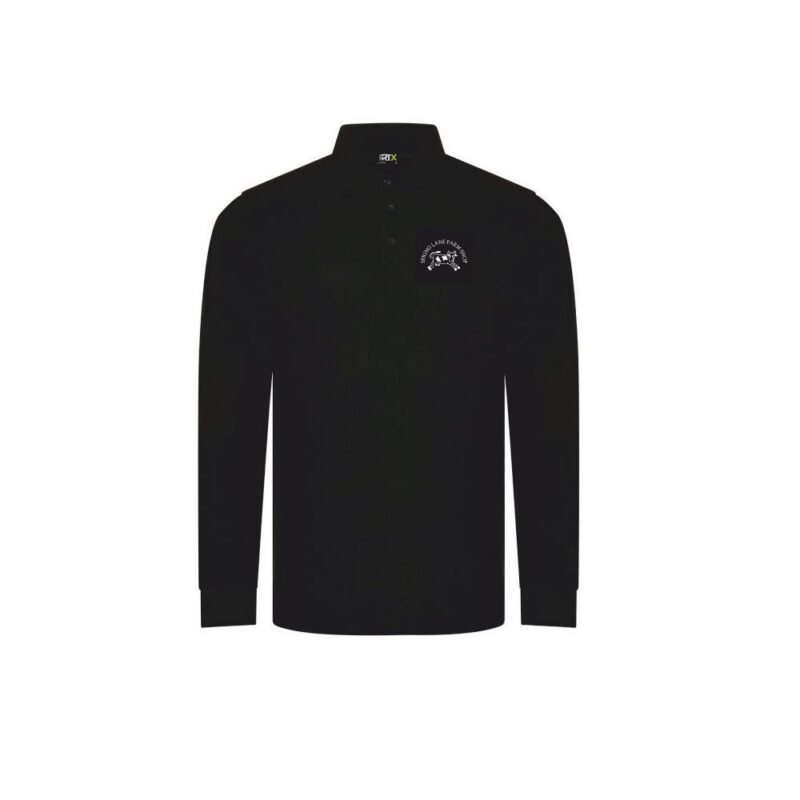Spring Lane Farm Shop Adult Polo Shirt - Long Sleeved