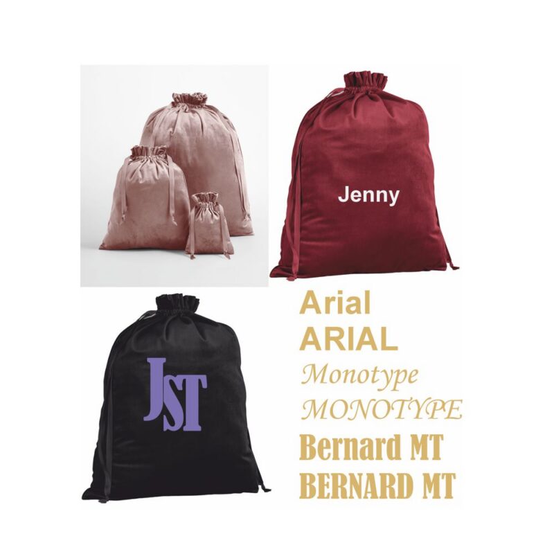 Velvet Gift Bag