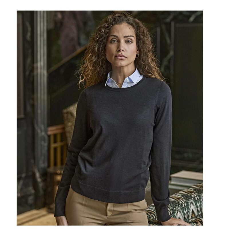 Tee Jays Ladies Crew Neck Sweater